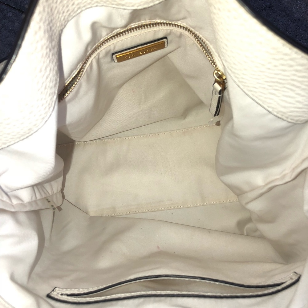 Chelsea Chain Leather Hobo TORY BURCH - Picture 3 of 8